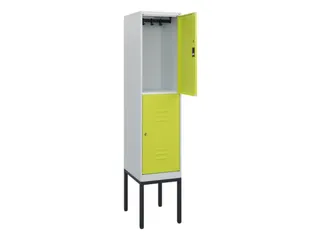 dubbeldekse locker,HxBxD 1950x400x500mm,1x2vak.,vak B 400mm - 2
