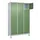 lockerkast,HxBxD 1950x1200x500mm,3x5vakken,vak B 400mm,cil.-slot