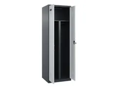PBM-locker,HxBxD 1850x600x500mm,2vak,vak B 300mm,draaigrendel