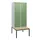 locker met bank,HxBxD 1950x800x815mm,2vak,vak B 400mm,cil.-slot