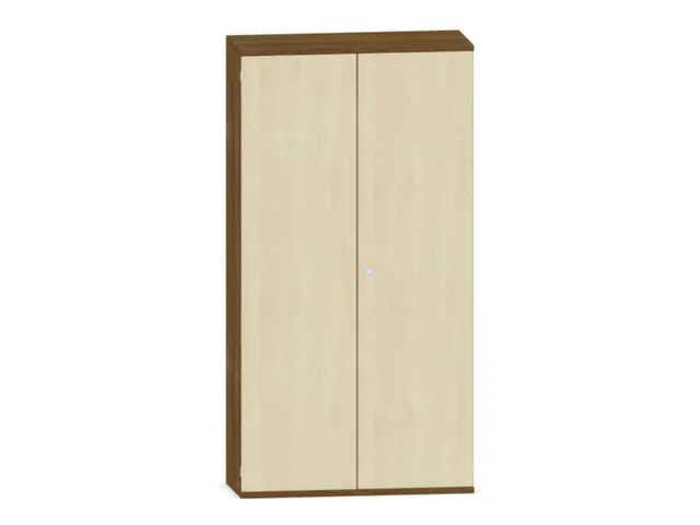 kantoorkast,HxBxD 1920x1000x430mm,decor romp noten,decor front esdoorn