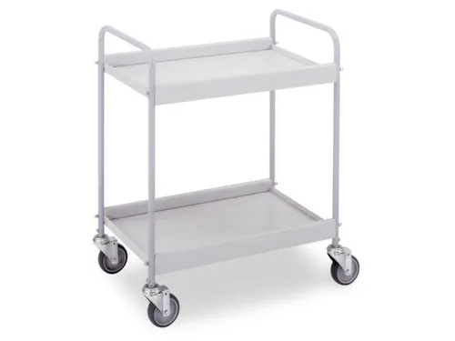 Universele Wagen Staalbuis 40kg 625x390mm 2 Etages Puurwit