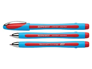 Balpen Schneider Slider Memo Rood Extra Breed - 2