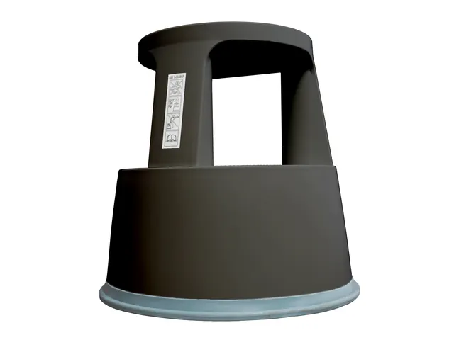 Tabouret Westcott 43x29x42cm noir