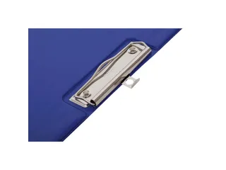 Klembordmap MAUL A4 staand PVC met penlus en insteek blauw - 6