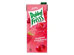 Boisson fruité DubbelFriss framboise cassis pak 1500ml