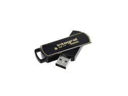 USB stick 3.0 Integral Secure 360 USB-A 32GB zwart