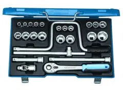 19 TMU-10 Dopsleutelset 1/2 inch 25-delig 10-32mm