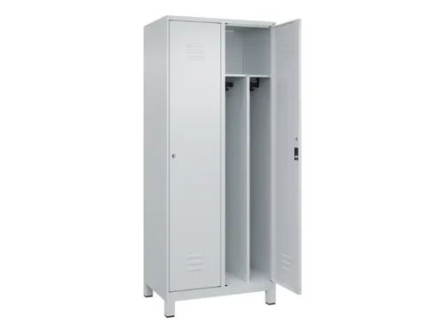 locker voor scheiding van kleding,HxBxD 1950x800x500mm,2vak