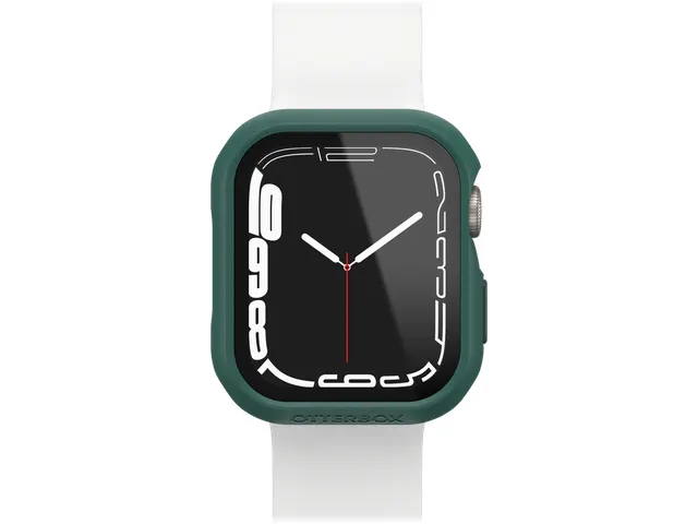 Case Eclipse Apple Watch Series 9/8/7 41mm groen screenprotector