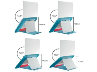 Laptopstandaard Leitz Ergo Cosy verstelbaar recyled blauw - 4