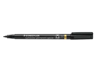 Viltstift Staedtler Lumocolor 319 special permanent M zwart - 2