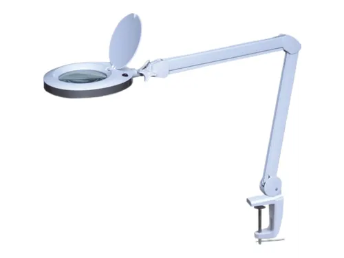LED Loeplamp Met Vergrootglas 8 Dioptrie 8W 60 LED's wit