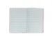 Cahier Kangaro A5 couverture rigide, pastel rose, 80 flls 80gr, ligné