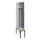 locker met bank,voor scheiding van kleding,HxBxD 2120x300x815mm,1vak