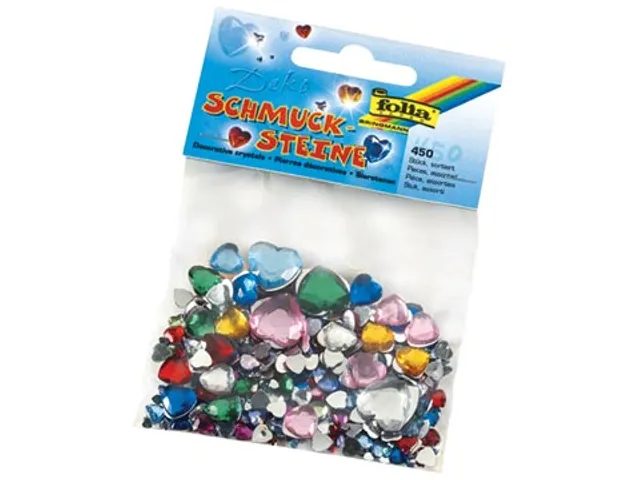 Sierstenen 450 Stuks, Hartjes