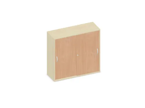 Schuifdeurkast 1150x1200x430mm Romp Esdoorn Decor Front Beuken