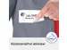 Naambadge etiket Avery J4785-20 80x50mm Inkjet 200 stuks