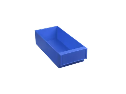 Lade Voor Combi-Ladensysteem Voor Behuizing 102x162x345mm Blauw