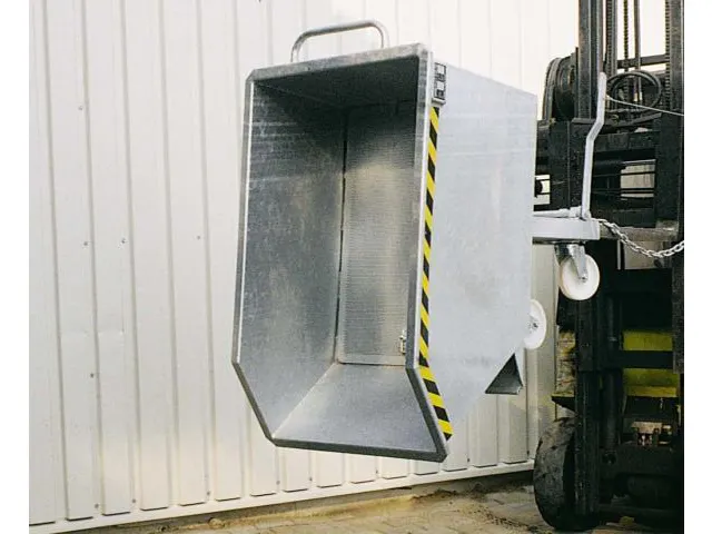 Kiepbak Spaander-uitvoering 680x1280x1440mm 0.75m³ 1000kg