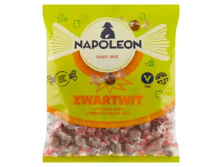 Snoep Napoleon zwart wit zak 1kg - 1