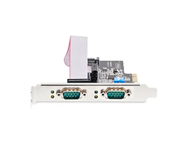 2-Port PCIe Seriële Adapter Kaart RS232/422/485