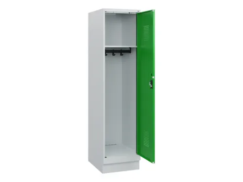 schoollocker,HxBxD 1630x400x500mm,1vak,vak B 400mm,cil.-slot,sokkel