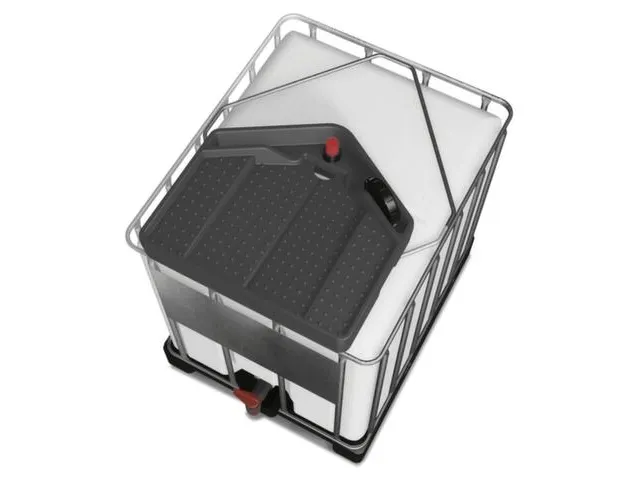 trechter,v. IBC inhoud 600-1000l,PE,vulcapaciteit 15l,aansluiting 2 in