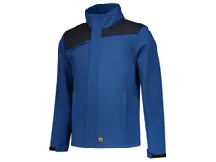 Tricorp Bicolor 402021 softshell, koningsblauw/marineblauw, maat 6XL,