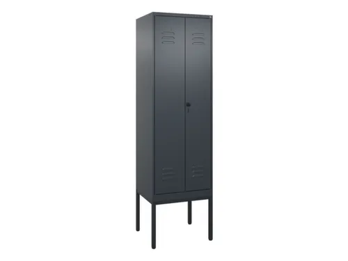 locker voor scheiding van kleding,HxBxD 2120x600x500mm,2vak