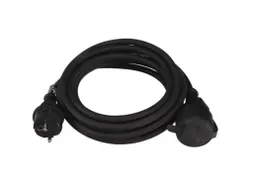 Rubber Verlengkabel - 5 M - 3g1.5 - Penaarde IP44