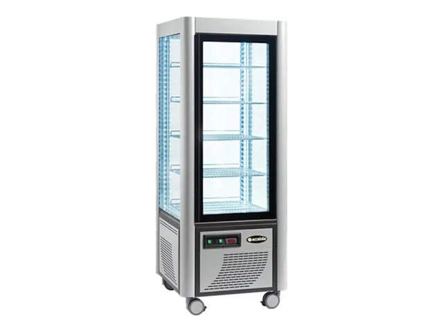 Koelvitrine show/gebaksvitrine 5x rooster