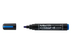 Permanent marker Artline 170 Eco rond Medium blauw Dry Safe