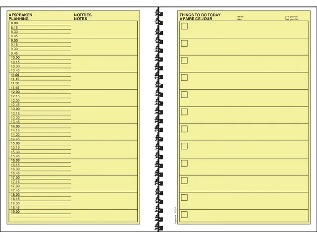 Things To Do Today Sigel Expres met spiraal 100 blad 148x210mm