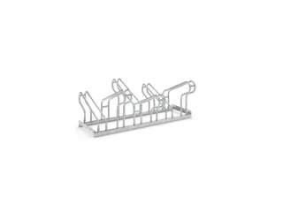 Fiets-Beugelrek L 1050Mm 2X3Plaatsen Dubbelzijdig Gelast Verzinkt - 2