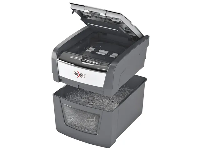 Papiervernietiger Rexel Optimum Auto+ 45X snippers 4x28mm