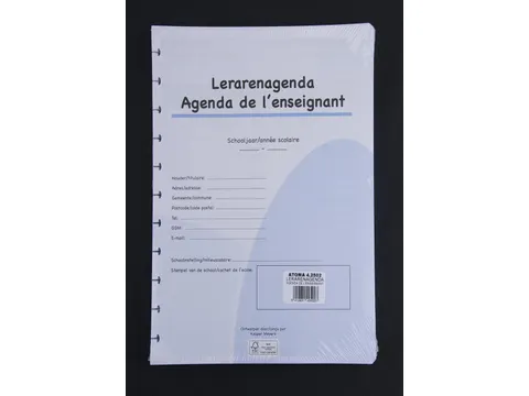 vulling voor lerarenagenda A4