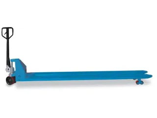 pallethefwagen,draagverm. 2000kg,vork L 1800mm,zwenkwielen nylon - 1