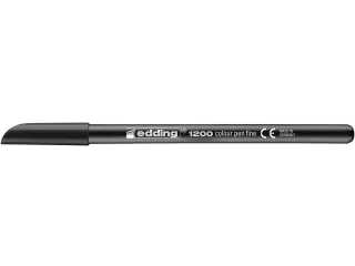 Fineliner edding 1200 1mm blister à 3 stuks zwart - 3