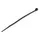 10cm Zwarte Kabelbinders 100 Stuks