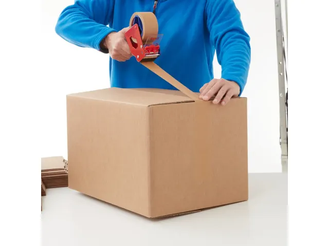 Tesa 4713 Papieren verpakkingstape 50mmx50 meter Bruin 36 rollen