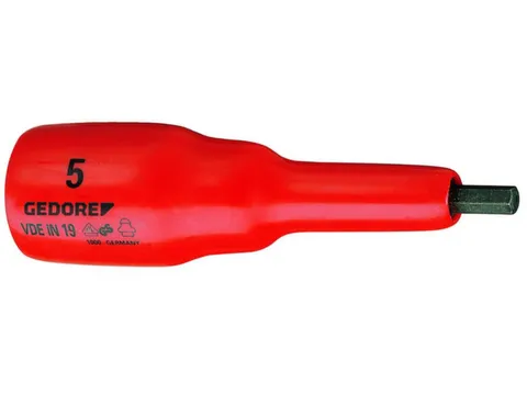 VDE IN 19 5 DE schroevendraaierbit 1/2 inch binnenzeskant 5mm