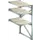 uittrekstelling voor zware lasten,HxBxD 2000x890x1260mm,vaklast 800kg