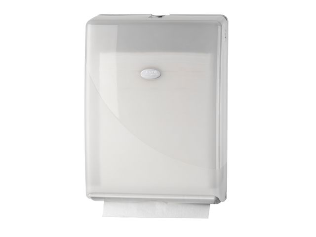 Euro Pearl WHITE Vouwhanddoekdispenser 431102 | KantineSupplies.be