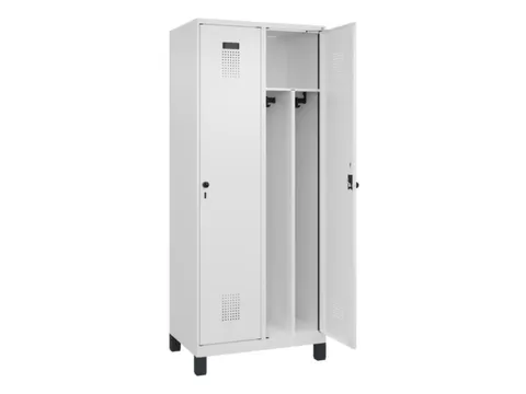 locker voor scheiding van kleding,HxBxD 1950x800x500mm,2vak
