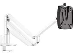monitorarm,2-dlg. arm,arm L 433mm,m. tafelbevestiging,alu/kunststof