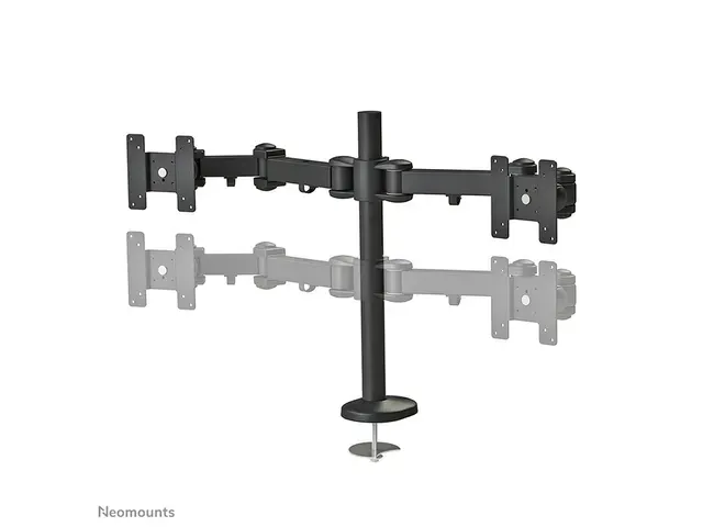 OUTLET Monitorarm FPMA-D960DG 2 Schermen tot 27 Inch met Doorvoer Zwar
