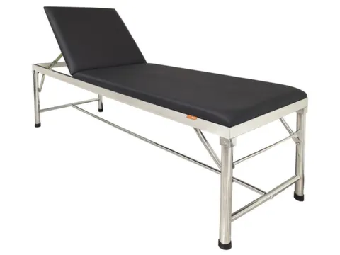 onderzoeksbank,kunstleer zwart,HxLxB 650x1900x600mm,2-dlg.