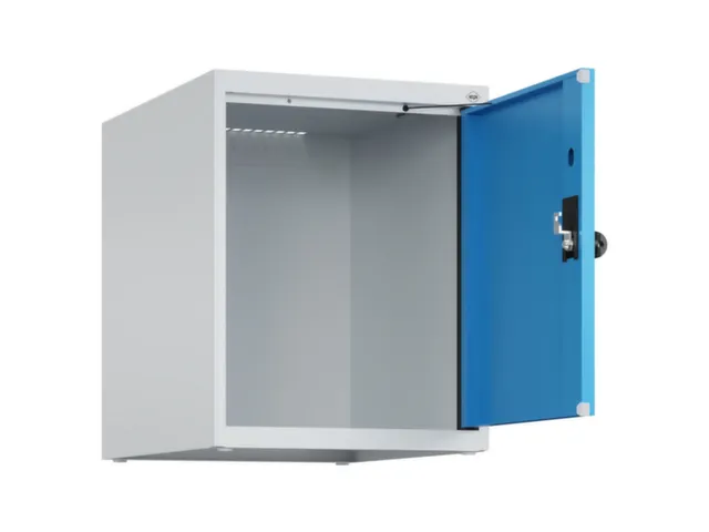 opzetkast,v. locker,1vak.,vak B 400mm,HxBxD 500x400x500mm,draaigrendel