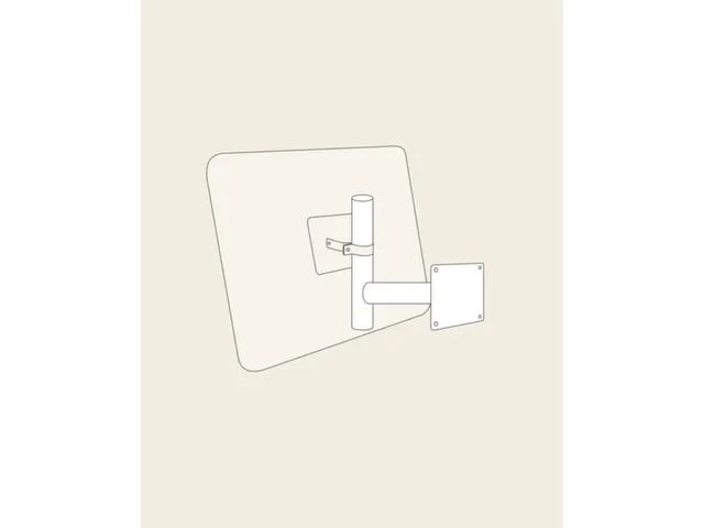 wandarm,v. verkeersspiegel,HxØ 400x76mm,vuurverzinkt